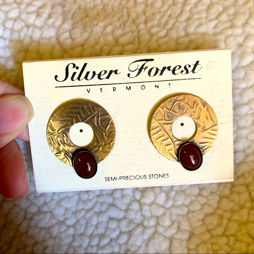 Silver Forest Vermont Earrings